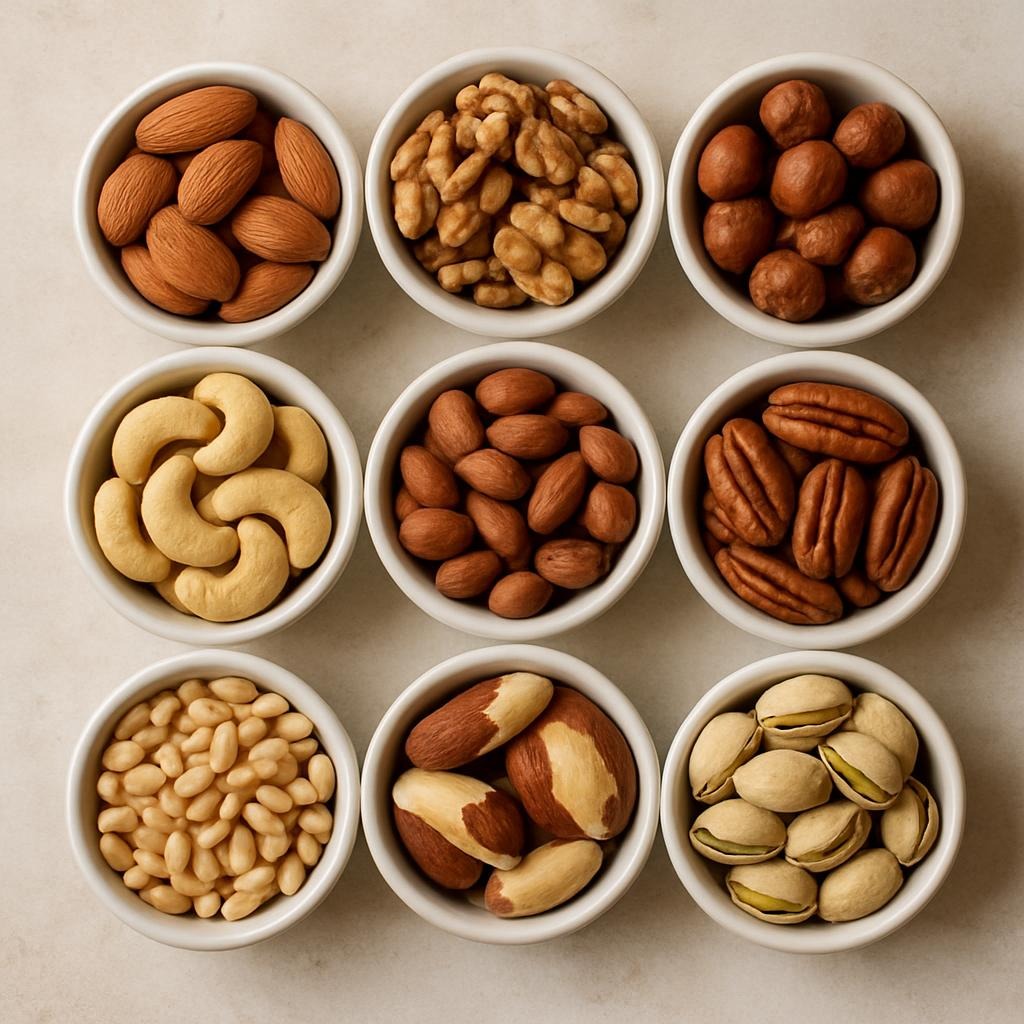 As oleaginosas são excelentes na ajuda da dieta e do jejum.